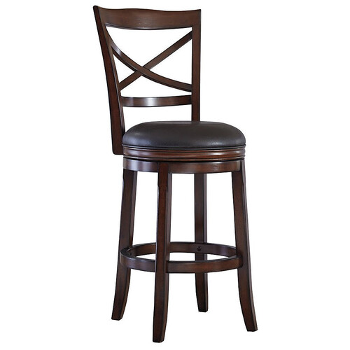 D697-430 TALL UPH SWIVEL BARSTOOL 